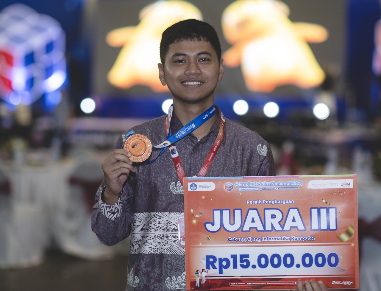Raditya Ananta Noorkhairan, Bronze Medalist OSN 2025 🥉